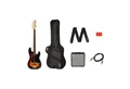 Produktbild: Squier E-Bass, E-Bässe, Bass-Sets, Affinity Series Precision Bass PJ Pack LRL 3-Color Sunburst - Pack