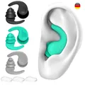 Produktbild: Wasserdichte Ohrstöpsel 3 Paar Silikon Schwimmen Surfen