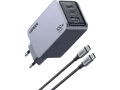 Produktbild: UGREEN Nexode Pro 100W 3-Port GaN Fast Charger Set EU Wall Universal, Gray