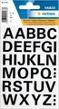 Produktbild: HERMA Aufkleber HERMA Buchstaben-Sticker A-Z, Folie schwarz, 15 mm hoch 4163