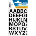 Produktbild: HERMA Klebebuchstaben 4163 Buchstaben A-Z, schwarz 15,0 x 15,0 mm, 36...