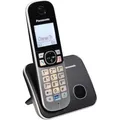 Produktbild: Panasonic KX-TG6811 DECT Cordless Phone with Base – Black KX-TG6811