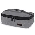 Produktbild: Gloppie Kühltasch Klein, 3,5L Lunch Tasche Lunchtasche Wasserdicht Leichte Picknicktasche Mittagessen Isoliertasche Thermotasche für Arbeit und Schule, Grau