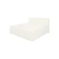 Produktbild: S-STYLE Boxbett Cord  mit Stauraum und Topper  H3 Neo , beige , Maße (cm): B: 205 H: 110