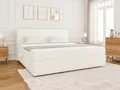 Produktbild: S-Style Möbel Boxspringbett Jasper mit Topper und Bettkästen, aus Plüschcord, mit Topper und Bettkasten / zwei Bettkästen (je nach Bettgröße)