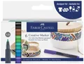 Produktbild: 6 FABER-CASTELL Creative Marker, 6er Etui 'Fairy forest'