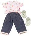 Produktbild: Götz 3403609 Kombi at The Sea - Puppenbekleidung Gr. XL - 4-teiliges Bekleidungs- und Zubehörset für Stehpuppen 45 - 50 cm