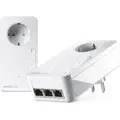 Produktbild: devolo Magic 2 LAN triple Powerline 3x Gigabit LAN Port 2x Adapter - Weiß
