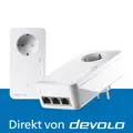 Produktbild: devolo Magic 2 LAN triple Powerline 3x Gigabit LAN Port 2x Adapter