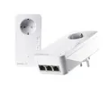 Produktbild: DEVOLO 8510 Magic 2 LAN triple Starter Kit Powerline Adapter 2400 Mbit/s kabelge