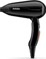 Produktbild: Babyliss 5344E Travel Dry 2000 Faltbarer, Leichter Reisehaartrockner Schwarz (5344E)