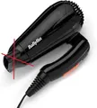 Produktbild: BaByliss 5344E Travel Dry 2000 W Föhn – faltbar, Dual-Voltage, Schwarz/Orange