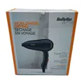 Produktbild: BaByliss 5344E Travel Dry 2000 W Föhn – faltbar, Dual-Voltage, Schwarz/Orange