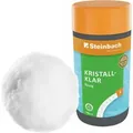 Produktbild: Steinbach | Poolpflege Set Kristallklar + Filterbälle | flüssig, 1 l | mit 700g Filterbälle | ideal zur Reinigung des Pools | Poolwasser sauber ...