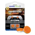 Produktbild: KontrolFreek Omni für PlayStation 5, PS5 und PlayStation 4, PS4, Performance Thumbsticks, 2 Low-Rise Concave, Orange/Weiß