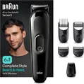 Produktbild: Braun All-In-One Bartpflege Bodygroomer Set 6-in-1 Barttrimmer Haarschneider