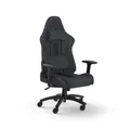 Produktbild: 0840006694939 Corsair TC100 Relaxed Soft Fabric Gamingstuhl, schwarz, grau Corsa