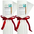 Produktbild: Sensalux Tischdecke Sensalux Tischdeckenrollen-Set, 2 Stück, Farbe+Größe wählbar weiß 100 cm x 4000 cm