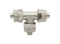 Produktbild: Riegler T-Verbinder, für Schlauch 12/10 mm, SW 17, Messing vernickelt (14.800-12)