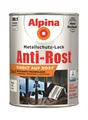 Produktbild: Alpina Metallschutzlack Anti-Rost Weiß glänzend 2,5 Liter