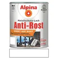 Produktbild: Alpina Metallschutz-Lack Anti-Rost Glänzend 2,5 L RAL 9010 Weiß