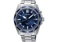 Produktbild: Kineticuhr SEIKO, silber (silberfarben, blau), Armbanduhren, Herren, Armbanduhr, Herrenuhr, Datum, Edelstahlarmband