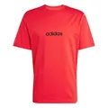 Produktbild: adidas Herren Essentials LINEAR Single Jersey Tee, Pure Ruby/Black, S