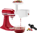 Produktbild: KitchenAid Pürieraufsatz 5KSMFVSP, funktioniert nur mit Fleischwolf 5KSMFGA (nicht im Lieferumfang)