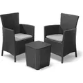 Produktbild: Keter Iowa Balkonmöbel-set, 2 Sessel + Luzon Tisch
