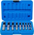 Produktbild: BGS 565 | Locheisen-Satz | 9-tlg. | 3 - 12 mm | inkl. Kunststoff-Koffer | Stanzeisen-Set