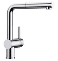 Produktbild: BLANCO 512402 Armatur LINUS-S in CHROM mit Bedienhebel rechts / Einhebelmisch...