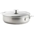 Produktbild: KitchenAid Stainless Steel Schmorpfanne mit Deckel 28 cm
