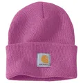 Produktbild: Carhartt A18 Beanie Wintermütze Logo, Farbe:pink
