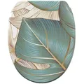 Produktbild: Sanilo Wc-Sitz, Blau, Holzwerkstoff, Baum/Pflanze/Natur, Oval, 37.7x5.5x48 cm, Badezimmer, WC Ausstattung, WC Sitze