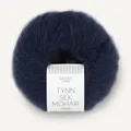 Produktbild: TYNN SILK MOHAIR von SANDNES GARN - DYP MARINE (5581) - 25 g / ca. 212 m Wolle