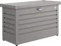 Produktbild: Biohort LeisureTime Box 100, Aufbewahrungsbox, Grau, Quarz-metallic, Rechteckig, Galvanisiertes Stahl, Einfarbig, Draußen