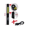 Produktbild: LED COB Stripe Inspektionslampe 350 Lumen mit UV-Spot LED und Laserpointer