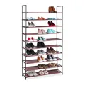 Produktbild: Schuhregal stecksystem Schuhorganizer Vliesstoff Textil Schuhständer 10 Ebenen