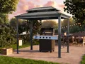 Produktbild: TOOLPORT 2,75x1,8 m Grillpavillon mit Stahldach - (300218)