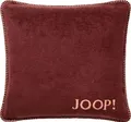 Produktbild: Joop! Kissen Uni Doubleface Bordeaux-Orange Baumwolle/Polyacryl, Maße: 50cm x 50cm, 758934