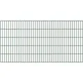 Produktbild: Doppelstab-Gittermatte, Typ 6/5/6, ohne Überstand, Breite 2000 mm x Höhe 800 mm, Farbe: grün RAL 6005 - Grün