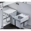 Produktbild: Hailo 3642131 Abfallsammler TR Swing für 40er Schränke mit Drehtür - Grau