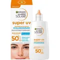 Produktbild: Garnier Sonnencreme Ambre Solaire Anti-Oxidativ, Super UV, LSF 50+, 40ml, mit Hyaluronsäure