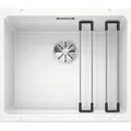Produktbild: Etagon 500 - Silgranitspüle, 53x46 Cm, Mit Schienen, Weiß 522231 - Blanco