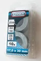 Produktbild: 10 Unterlegscheiben 17,0 x 30mm, Ausgleichringe, Unterlegringe, 4190017/3210 w2