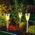 Produktbild: Steckleuchte Solarlampe Außenleuchte Lampe 3er Set Feuereffekt Erdspieß IP44 LED