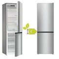 Produktbild: Gorenje Kühl Gefrierkombi 300L NoFrost Inverter Multiflow freistehend Edelstahl