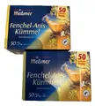 Produktbild: Meßmer Fenchel-Anis-Kümmel Kräutertee, 2x Großpackungen (2x50 Beutel), neu&ovp