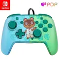 Produktbild: Performance Designed Products PDP Faceoff Deluxe+ Audio Wired Controller - Game Pad - kabelgebunden - Animal Crossing Tom Nook - für Nintendo Switch (500-134-EU-C5AC-1)