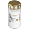 Produktbild: Karton Grablicht mit Deckel Nr 3 - weiß - 12 im Karton